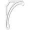 Ekena Millwork Arch Architectural Grade PVC Bracket, 5/8"W X 5"D X 8"H BKTP01X05X08AH - alternate 3